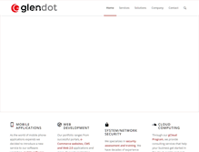Tablet Screenshot of glendot.com
